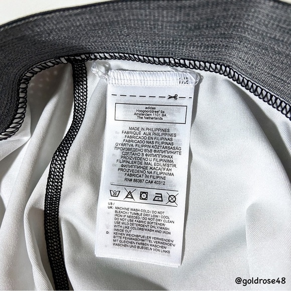 Adidas Aeroready short training tights black/white GM0111 - Picture 5 of 7